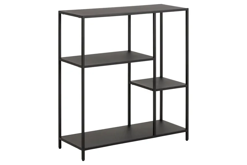 Crabtree Bokhylla 79,5 cm i Metall, Svart