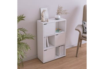 Drayla Bokhylla 60 cm - Vit - Förvaring - Hylla - Bokhylla