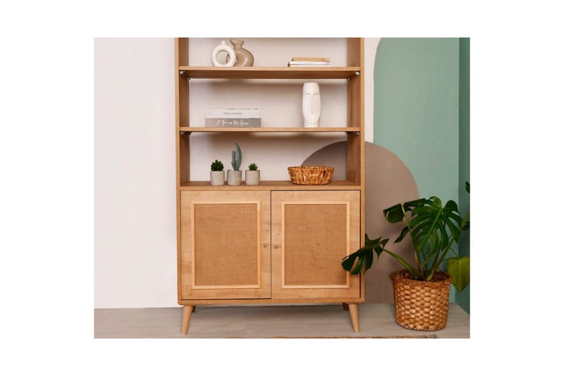 Elili Bokhylla 40 cm - Brun - Förvaring - Hylla - Bokhylla