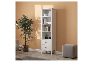 Elvan Bokhylla 50,2 cm - Natur/Vit - Förvaring - Hylla - Bokhylla