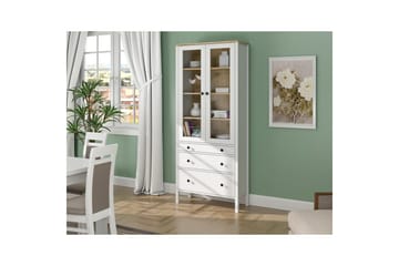 Elvan Bokhylla 83 cm - Natur/Vit - Förvaring - Hylla - Bokhylla