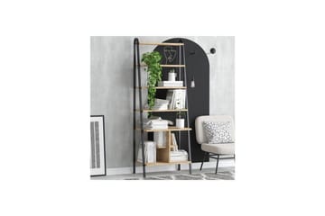 Elyros Bokhylla 64 cm - Ek/Svart - Förvaring - Hylla - Bokhylla