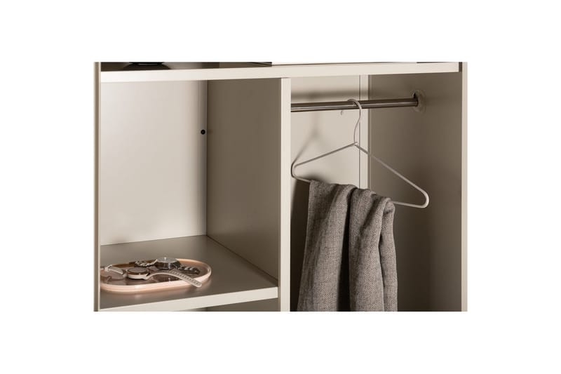 Garderob Piring - Beige - Förvaring - Hylla - Förvaringshylla - Lagerhylla