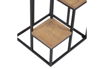 Hansel Lagerhylla 34x39 cm - Brun/Svart - Förvaring - Hylla - Förvaringshylla - Lagerhylla