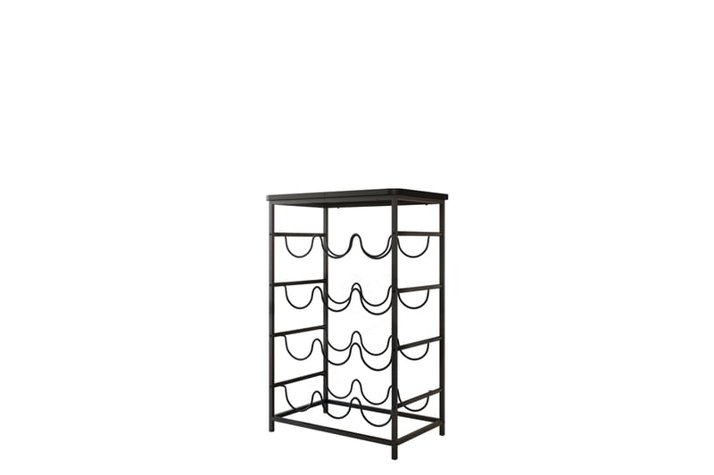 Haru Vinställ 40x26 cm 60x - Svart - Förvaring - Hylla - Förvaringshylla - Vinställ & vinhylla
