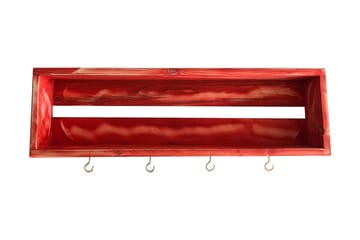 Kryddhylla Esendere 70x10 cm - Röd - Förvaring - Hylla - Förvaringshylla - Kryddhylla & kryddställ