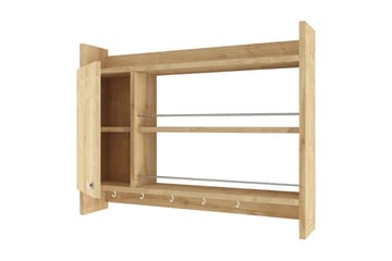 Kryddhylla Knerria 85x15 cm - Natur - Förvaring - Hylla - Förvaringshylla - Kryddhylla & kryddställ