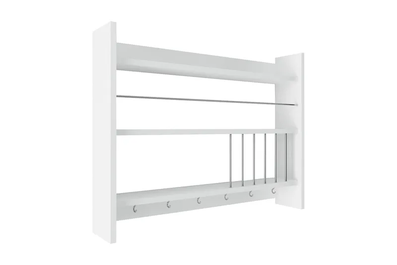 Lesince Kryddhylla 85x15 cm, Vit