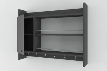 Nivillac Kryddhylla 85x15 cm - Grå - Förvaring - Hylla - Förvaringshylla - Kryddhylla & kryddställ