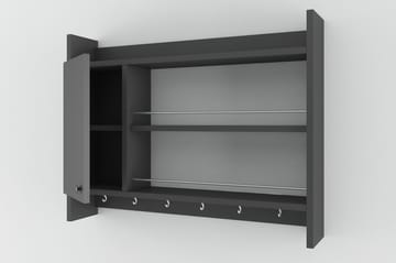 Nivillac Kryddhylla 85x15 cm - Grå - Förvaring - Hylla - Förvaringshylla - Kryddhylla & kryddställ