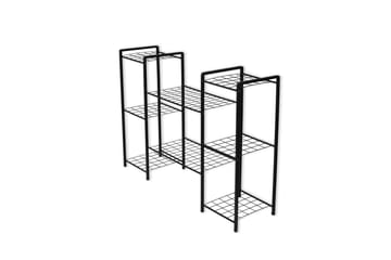 Lagerhylla Hector 32x125 cm - Svart - F�örvaring - Hylla - Förvaringshylla - Lagerhylla