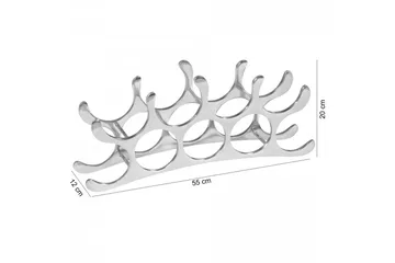 Cornett Vinställ - Silver - Förvaring - Hylla - Förvaringshylla - Vinställ & vinhylla