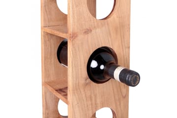 Halkett Vinställ 15x15 cm - Trä/natur - Förvaring - Hylla - Förvaringshylla - Vinställ & vinhylla