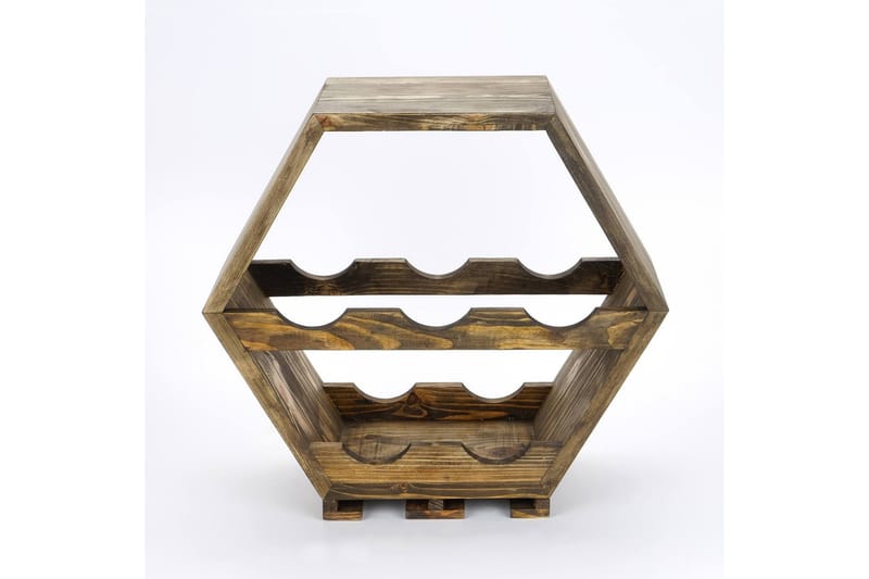 Vinställ Agramunt 42x20 cm - Natur - Förvaring - Hylla - Förvaringshylla - Vinställ & vinhylla