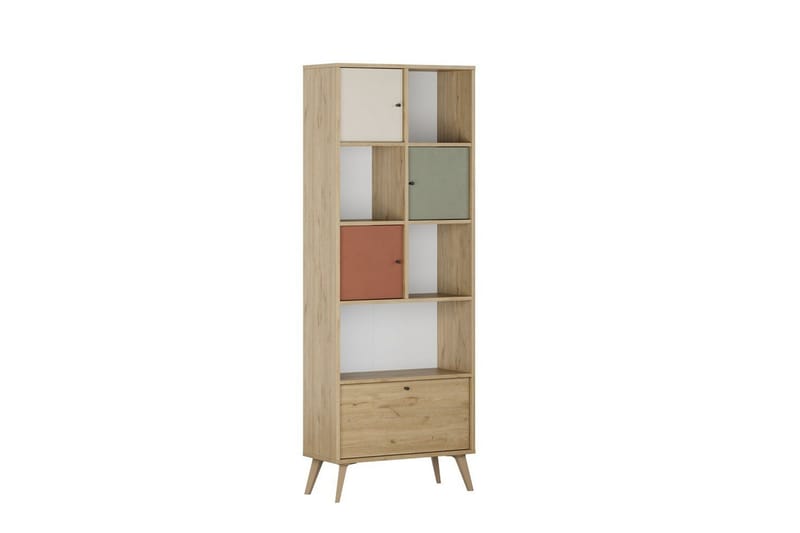 Felyra Bokhylla 67 cm - Multifärgad - Förvaring - Hylla - Bokhylla