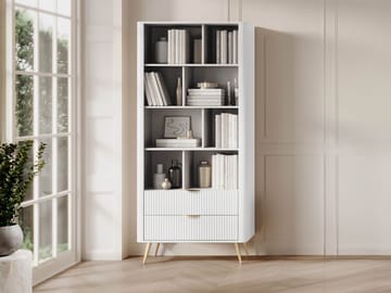 Forba Bokhylla 194 cm - vit - Förvaring - Hylla - Bokhylla
