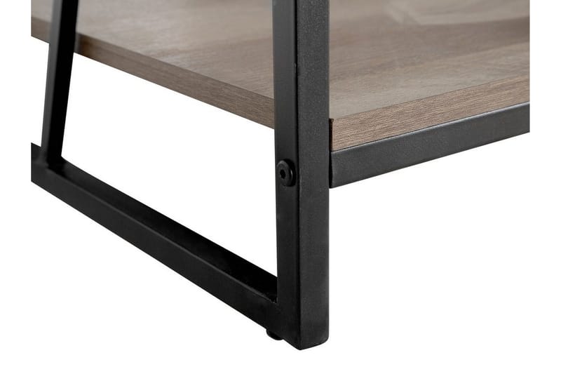 Forres Bokhylla 64 cm i Mörkt Trä - Gråbrun - Förvaring - Hylla - Bokhylla