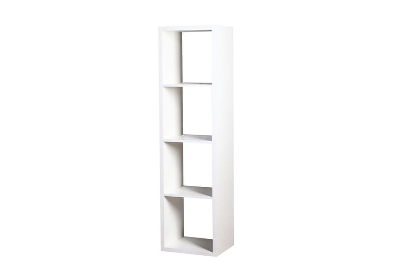 Franzine Bokhylla 41 cm i Målat Trä, Vit