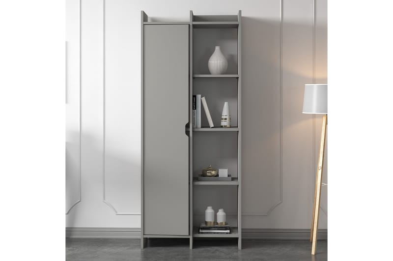 Gerard Bokhylla 70 cm - Grå - Förvaring - Hylla - Bokhylla