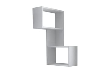 Homitis Bokhylla - Vit - Förvaring - Hylla - Hörnhylla