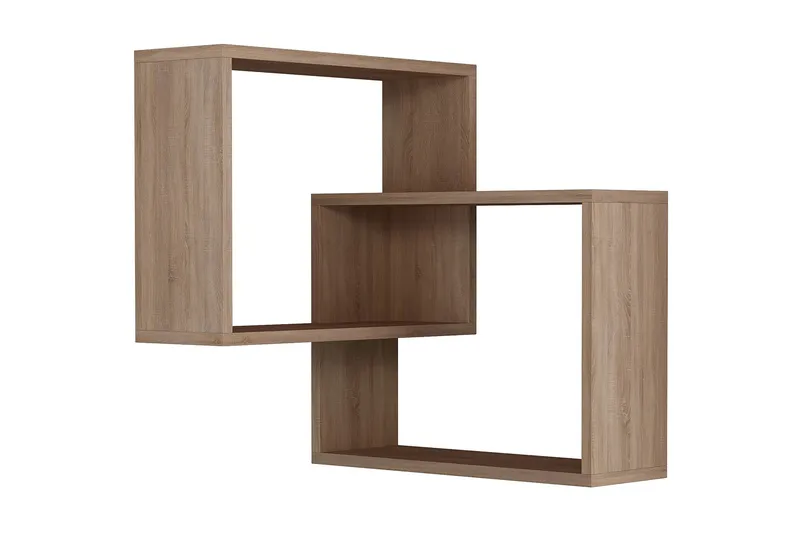 Homitis Vägghylla, Trä