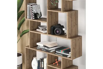 Hardy Bokhylla 96 cm i Valnöt - Brun - Förvaring - Hylla - Bokhylla