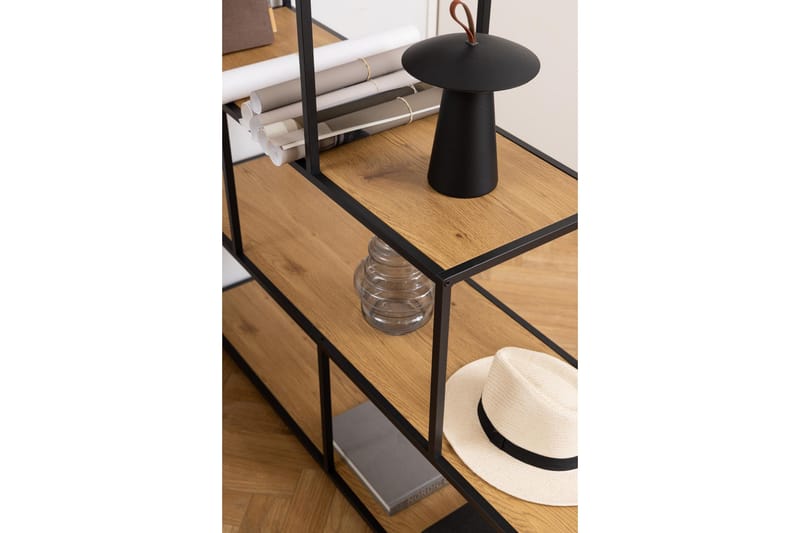 Hartsoe Bokhylla 135 cm - Natur - Förvaring - Hylla - Bokhylla