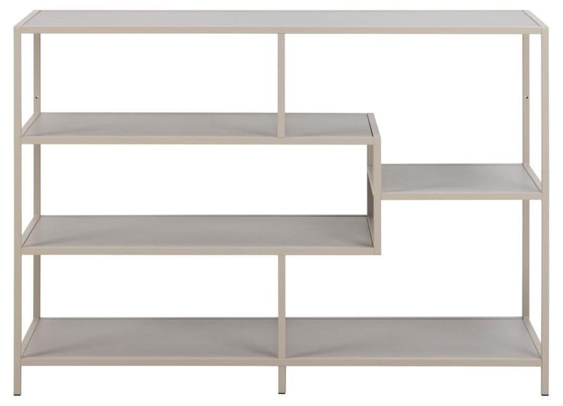 Hasslevik Bokhylla 114 cm - Grå - Förvaring - Hylla - Bokhylla