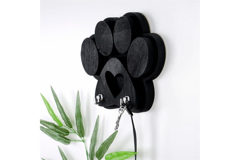 Hatthylla Furbaby 17x4 cm - Svart - Förvaring - Hylla - Hatthylla