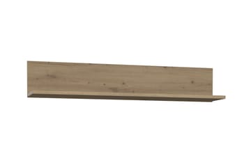 Klädhängare Knelston 140 cm - Brun - Förvaring - Hylla - Hatthylla