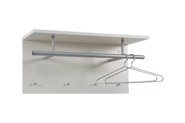 Klackbo Hatthylla 72 cm - Vit/Högblank - Förvaring - Hylla - Hatthylla