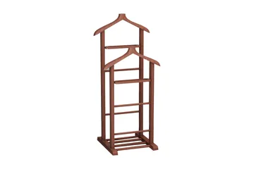 Pega Hatthylla 120x34 cm - Mörkbrun - Förvaring - Klädförvaring - Klädhängare - Herrbetjänt