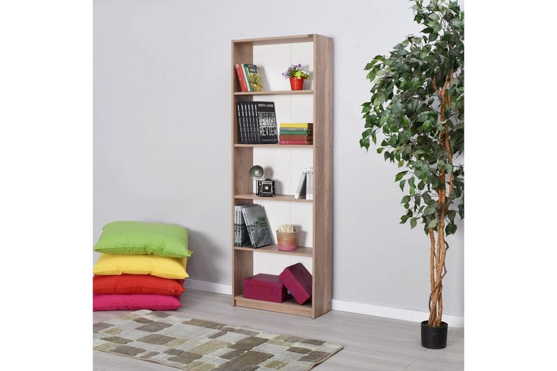 Hemani Bokhylla 64 cm - Ljusbrun - Förvaring - Hylla - Bokhylla