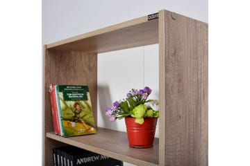 Hemani Bokhylla 64 cm - Ljusbrun - Förvaring - Hylla - Bokhylla