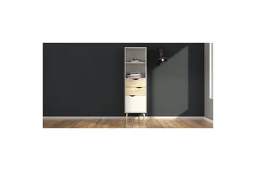 Hostafranc Bokhylla 50,2 cm - Vit - Förvaring - Hylla - Bokhylla