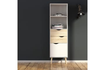 Hostafranc Bokhylla 50,2 cm - Vit - Förvaring - Hylla - Bokhylla