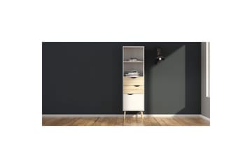 Hostafranc Bokhylla 50,2 cm - Vit - Förvaring - Hylla - Bokhylla