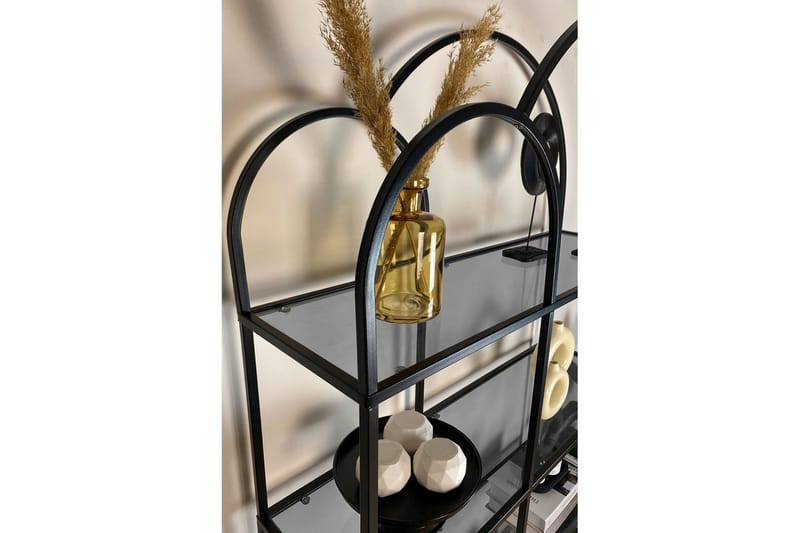 Hu Bokhylla 100 cm - Svart - Förvaring - Hylla - Bokhylla