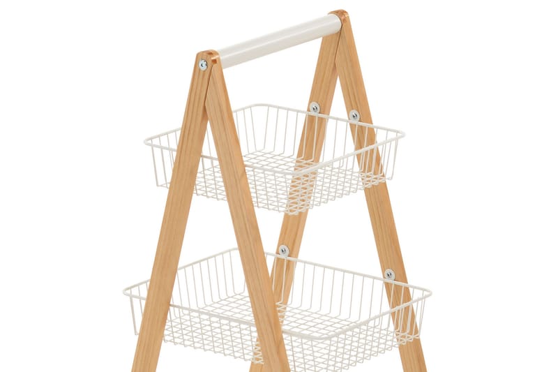 Hylla Bren 48x32x79 cm Vit - Förvaring - Hylla