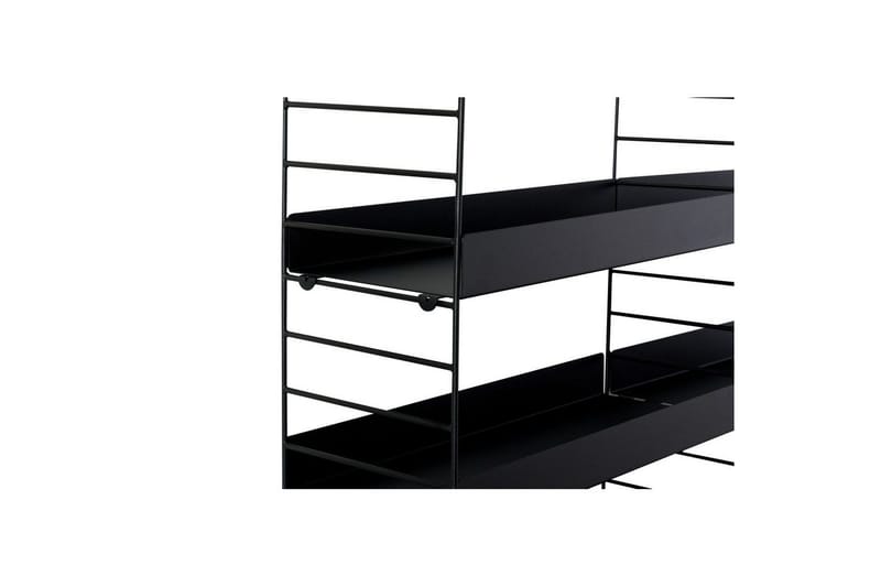 Hyllor Homitis Pira Hylla 98 cm Svart - Förvaring - Hylla - Hyllsystem