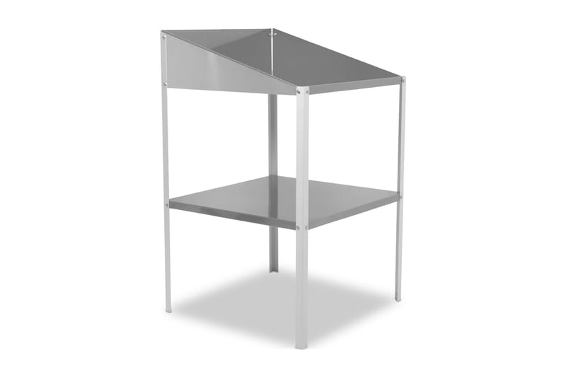 Växthushylla 56x56x92 cm, Silver