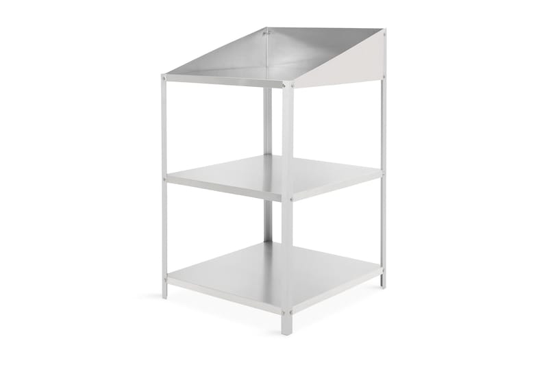 Växthushylla 56x56x92 cm - Silver - Förvaring - Hylla - Utomhushylla
