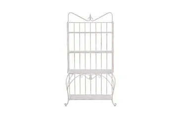 Växthylla 4 hyllor metall ljusbeige PAVONA - Beige - Förvaring - Hylla - Utomhushylla