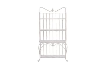 Växthylla 4 hyllor metall ljusbeige PAVONA - Beige - Förvaring - Hylla - Utomhushylla