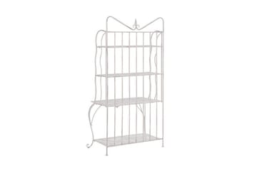 Växthylla 4 hyllor metall ljusbeige PAVONA - Beige - Förvaring - Hylla - Utomhushylla