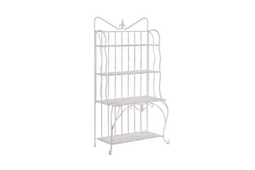 Växthylla 4 hyllor metall ljusbeige PAVONA - Beige - Förvaring - Hylla - Utomhushylla