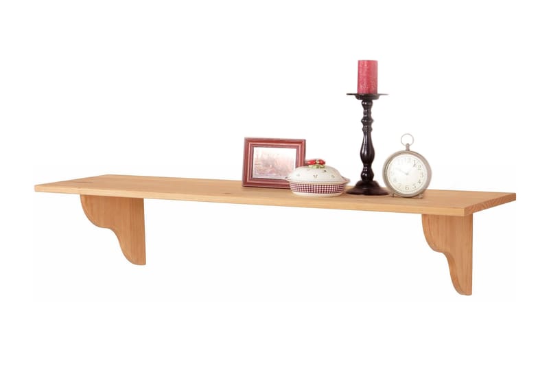 Ayala Hylla 120 cm - Ljusbrun - Förvaring - Hylla - Hyllsystem