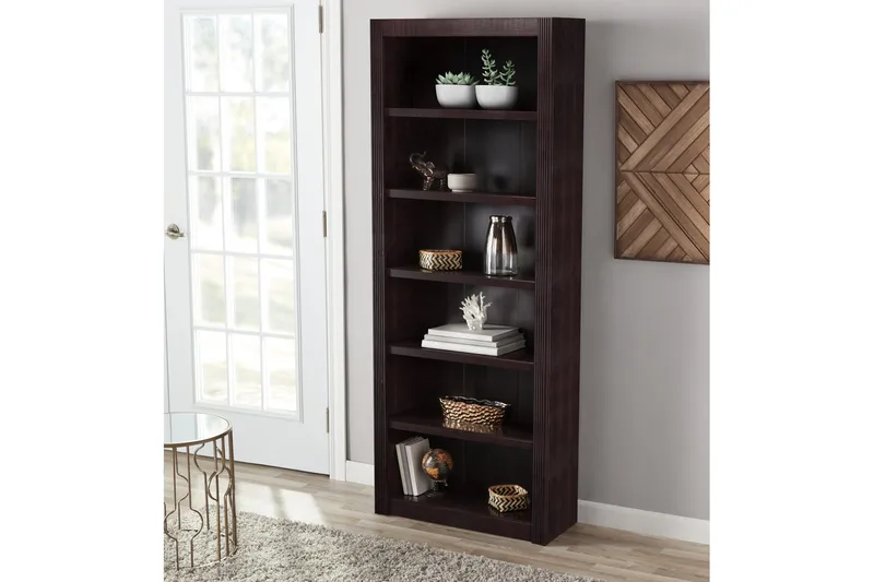 Minturn Bokhylla 82,5 cm Bred - Brun - Förvaring - Hylla - Bokhylla