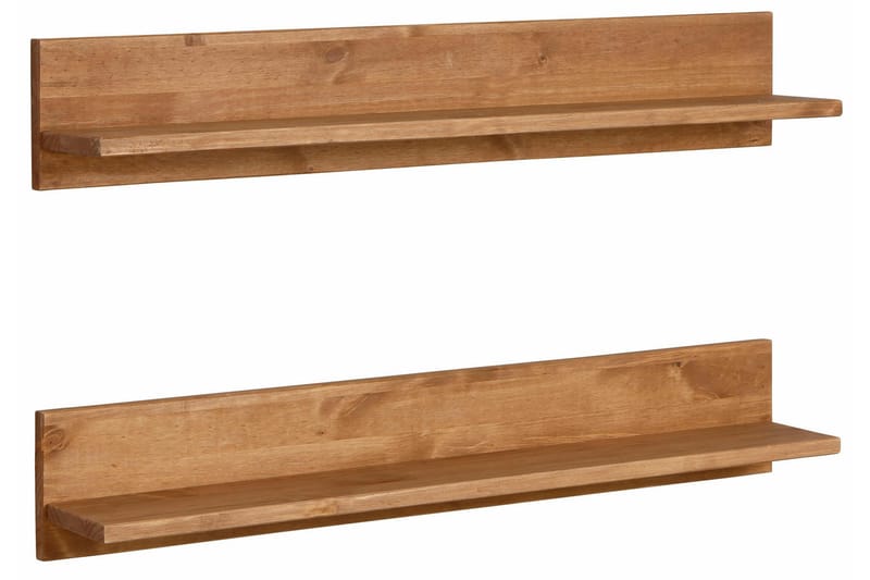Vägghylla Salento 90 cm - Brun - Förvaring - Hylla - Hyllsystem