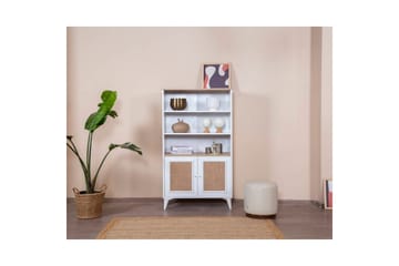 Jatinder Bokhylla 90 cm - Vit - Förvaring - Hylla - Bokhylla